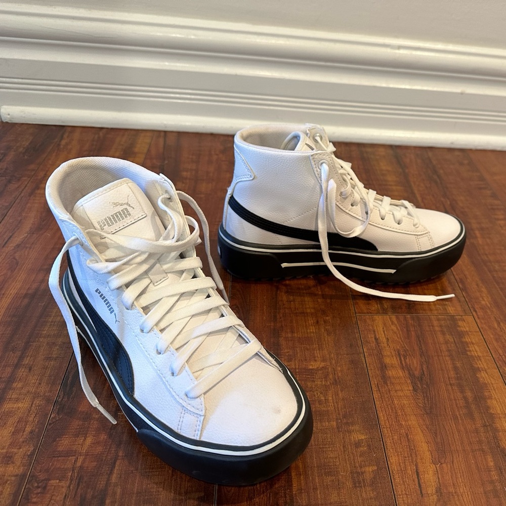 Puma high top sneakers